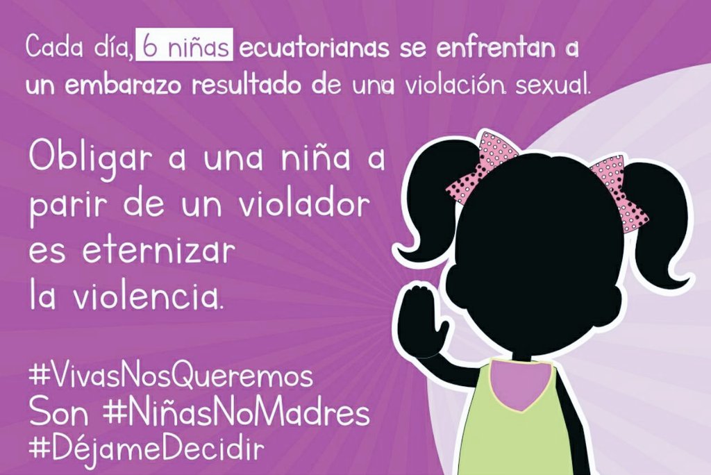 ciberfem_ec's tweet photo. Las mujeres en #Ecuador se movilizan hoy en contra de la violencia 
Porque #VivasNosQueremos 
Porque todas decimos #BastaDeViolenciaSexual 
#AbortoLegalYa https://t.co/KBO5wVLgdz
