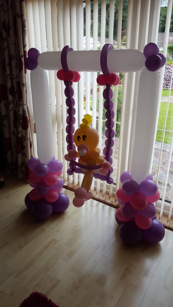 Cardiff Balloons On Twitter Bouncing Baby Balloon Swing Perfect