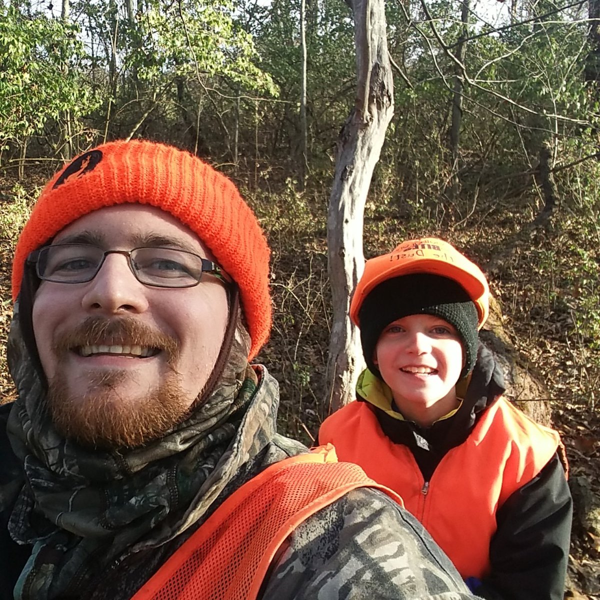 reesethispiece's tweet photo. Squirrel hunting with my nephew! #hunting #outdoors #wegotnothing https://t.co/mq19S93UiJ
