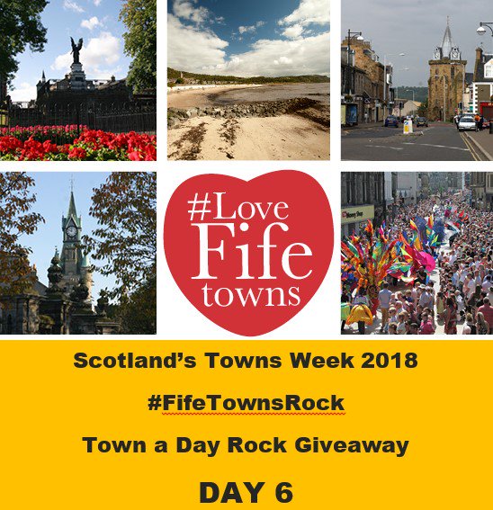 welcometofife's tweet photo. Town of the Day Rock Giveaway
Clue 3/3: Nearly there! Flags mark the spot where public art commemortes this towns industrial heritage π€ π @ScotlandsTowns @Scot_IDs #FifeTownsRock #STW18 #LovemyTown https://t.co/F7gZwUU7PU