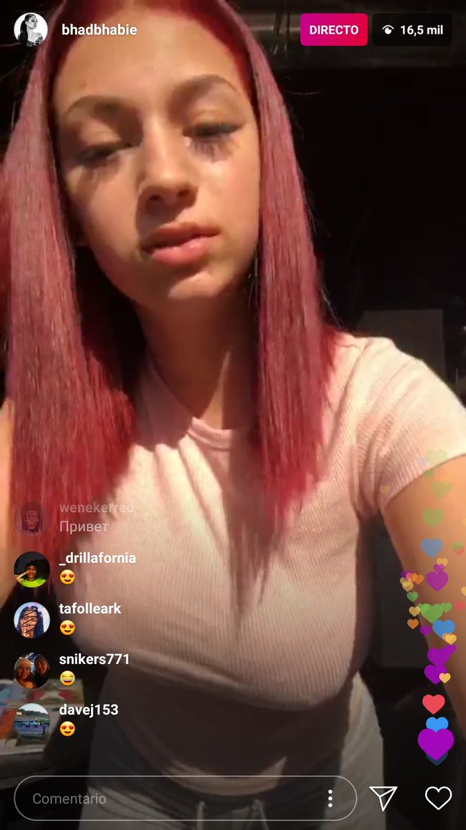 Does live where bhad bhabie 