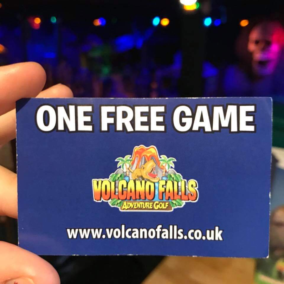 VolcanoFallsUK's tweet image. No matter if you're in #Yorkshire or #Edinburgh make sure you have luck on your side ready to challenge the 19th bonus hole and win a free game to use any day for the next six month's!!

#VolcanoFallsUK