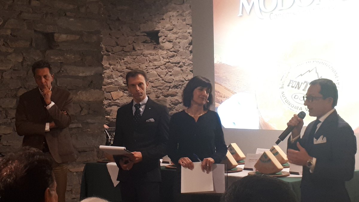Altre voci a sostegno della Fontina DOP, Baldrighi presidente AICIG e Ferrero noto Food teller e critico enogastronomico: la Fontina nel made in Italy #Concorsofontina #eccellenzevda