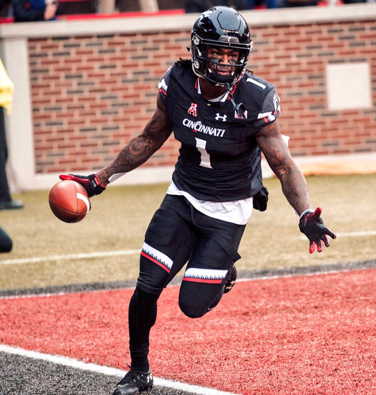 UC Bearcats: Wideout Kahlil Lewis is No. 1, in more ways than one