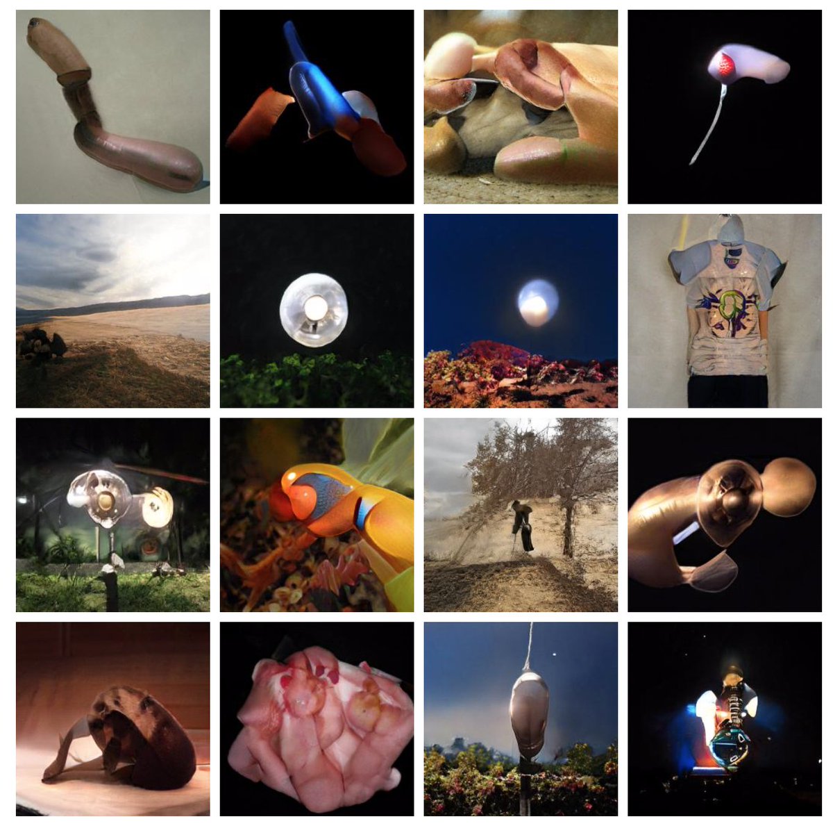 andpoul's tweet image. Exploring some more abstract places inside #BigGAN w/ ganbreeder