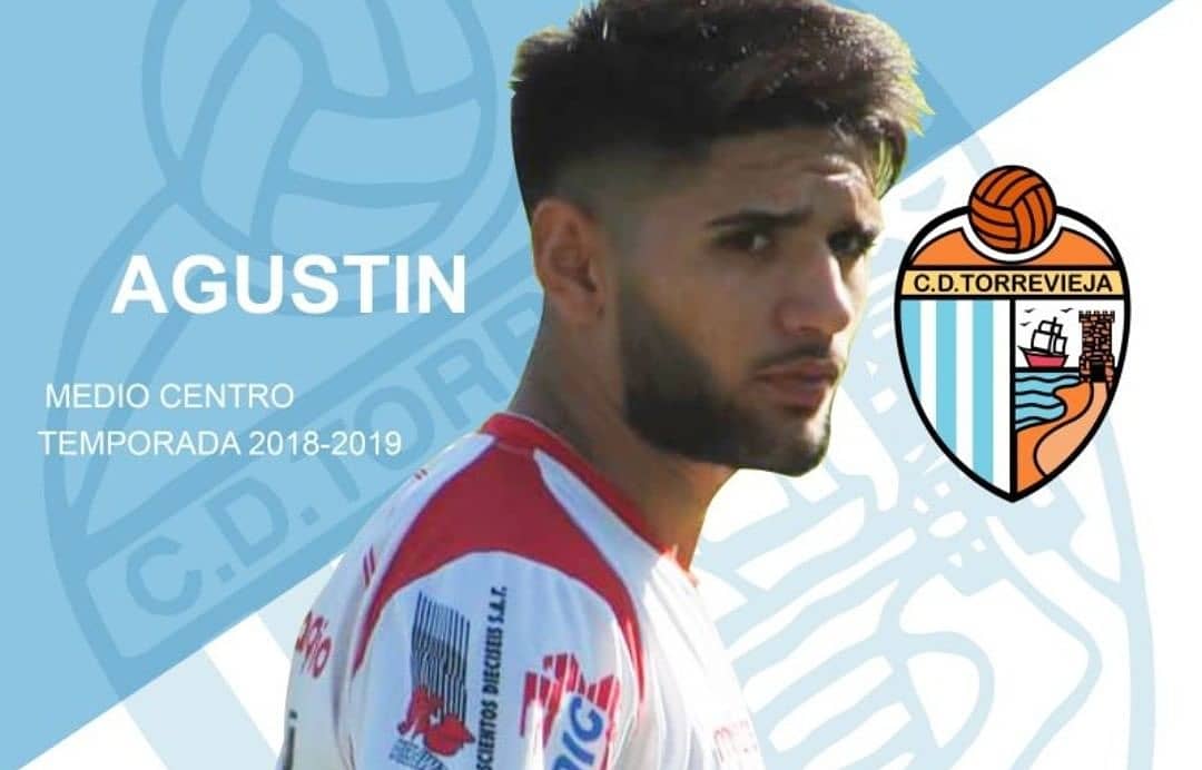 ReservaCDM's tweet photo. #EXReservaCDM 
Agustín Onofrio, surgido en el club, se convirtió en el nuevo refuerzo de CD Torrevieja, club que milita el grupo III de la división Regional Preferente Valenciana en España. 
Muchos éxitos en esta nueva etapa Agus 👏⚽ https://t.co/AnWfZ6GDVX