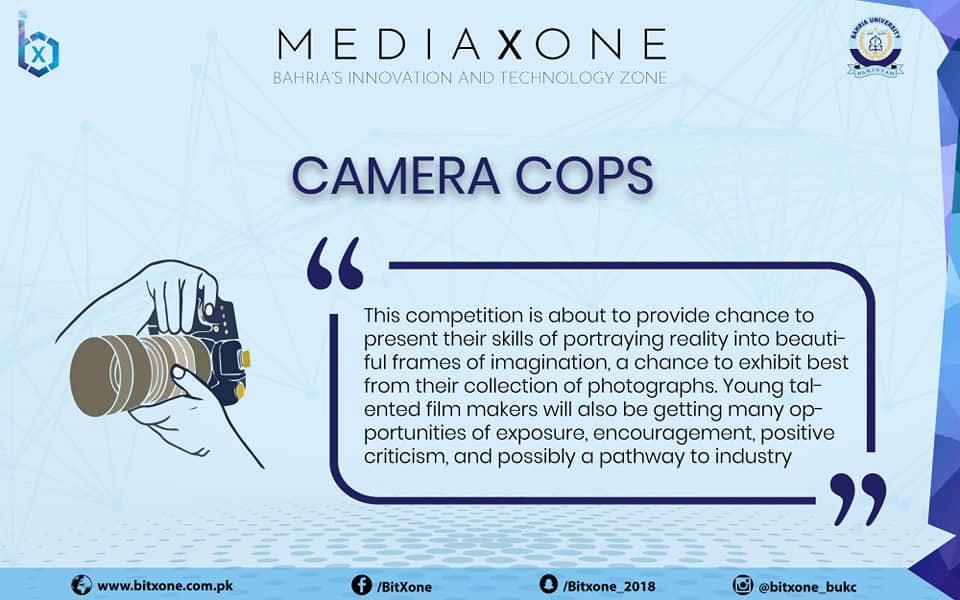 bit_xone's tweet photo. Cam Cops: Portray reality into beautiful frames of imagination, can also exhibit the best from your collection of photographs.
#BitXone
#MediaXone
#EveryBitCompetes https://t.co/6nIrrukPYV