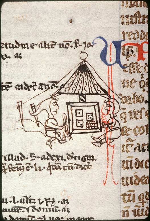 ManuscritsMidi's tweet photo. #SaturdayMotivation Joueurs de dés - Dessin en marge de la section du #Digeste sur la législation en cas de vol lors de jeux de hasard (D.11,5,1) Digestum vetus copié en #Italie du nord #Amiens BM ms. 347 f.99v @IRHT_CNRS @biblissima @AmiensMetropole
#ManuscritsJuridiquesduMidi https://t.co/qArNWARAMn