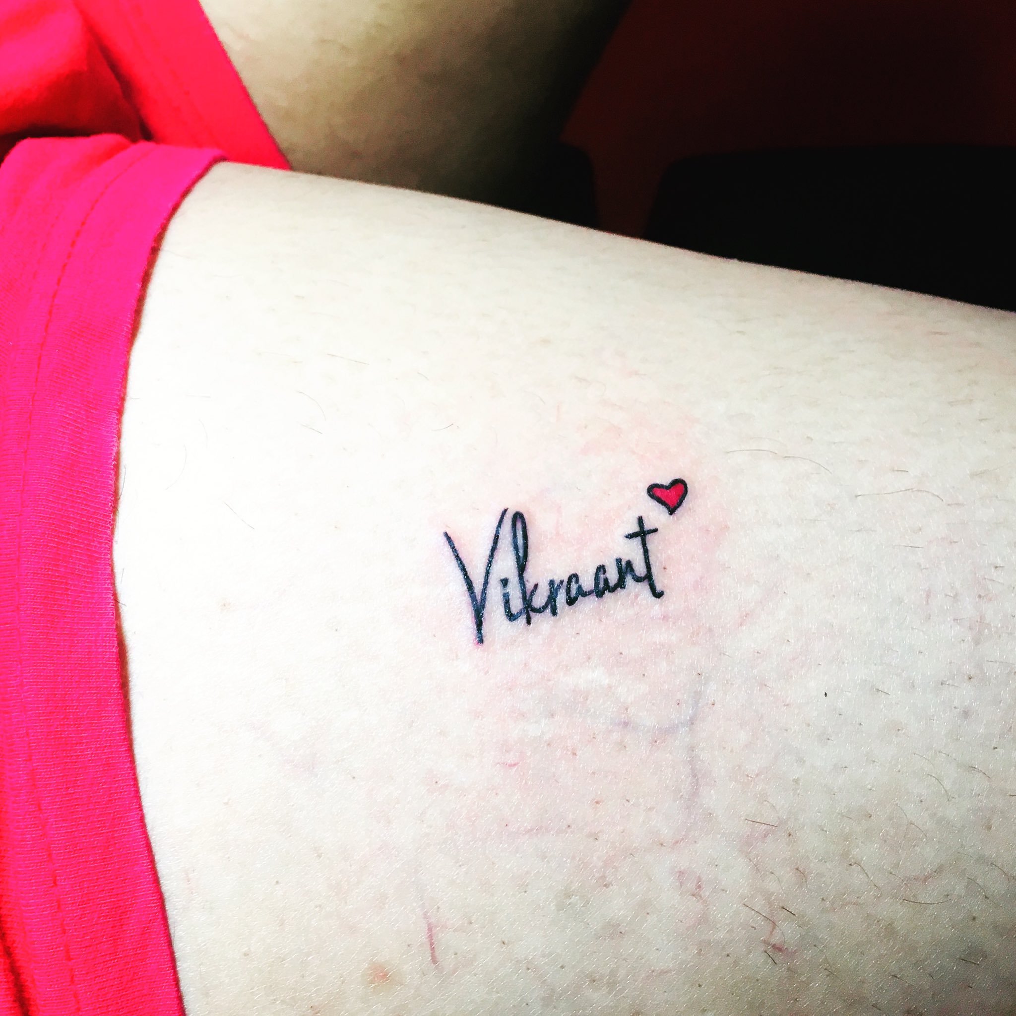 Vegas Tattoo Hyderabad Vikraant Name Tattoo On Girl Thigh Girltattoo Nametattoo Thightattoo Raghavgundimeda Vegastattoostudiohyderabad T Co Y3fpee8l9x Twitter