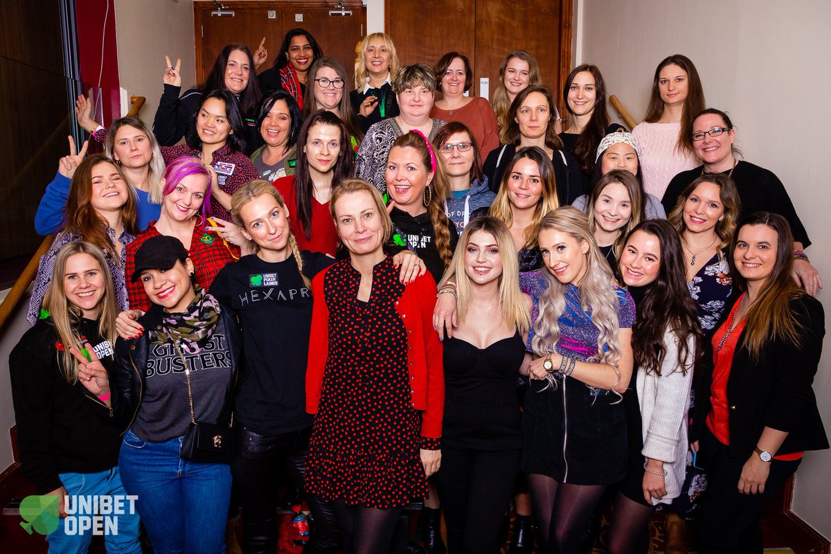 unibetopen's tweet image. Our first ever ladies event in Ireland - the #QueenRules has been a huge success. 21/46 women left. #LadiesNightOhWhatANight 📸@Lenka_Klamber