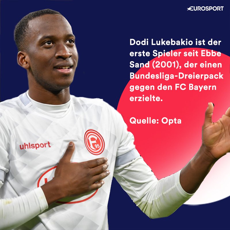 Eurosport_DE's tweet photo. Dieser Mann hat den #FCBayern mal richtig geärgert. #FCBF95 @f95 #Lukebakio https://t.co/9Hcodp4LED
