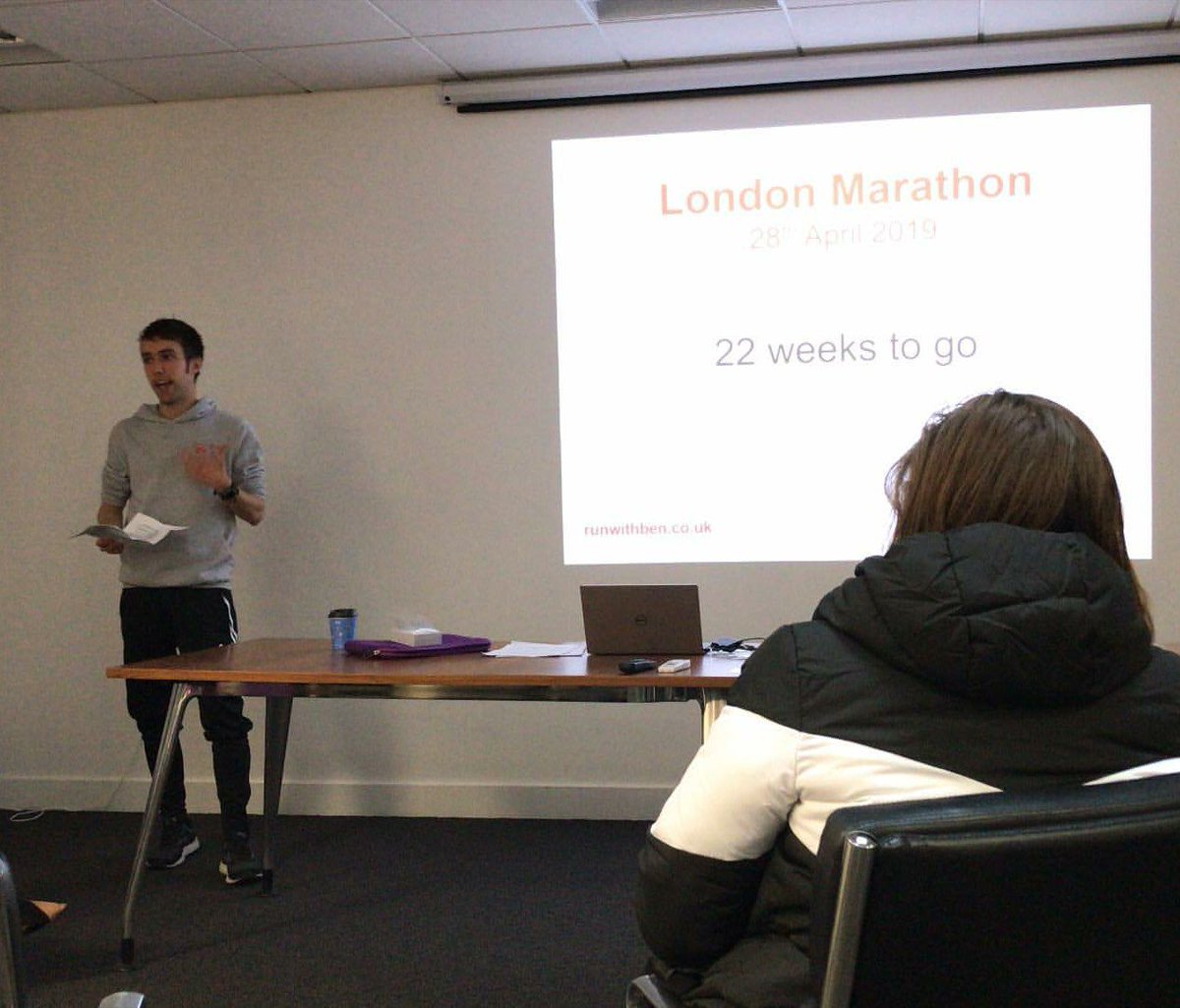 LetsRunCoaching's tweet photo. Loved speaking to and meeting all the fab @Barts_Charity #LondonMarathon runners today - always inspiring to meet and support people running for such amazing reasons! 💪🏃‍♀️🏃‍♂️👏

#RunwithBen https://t.co/pUCPmBlmQg