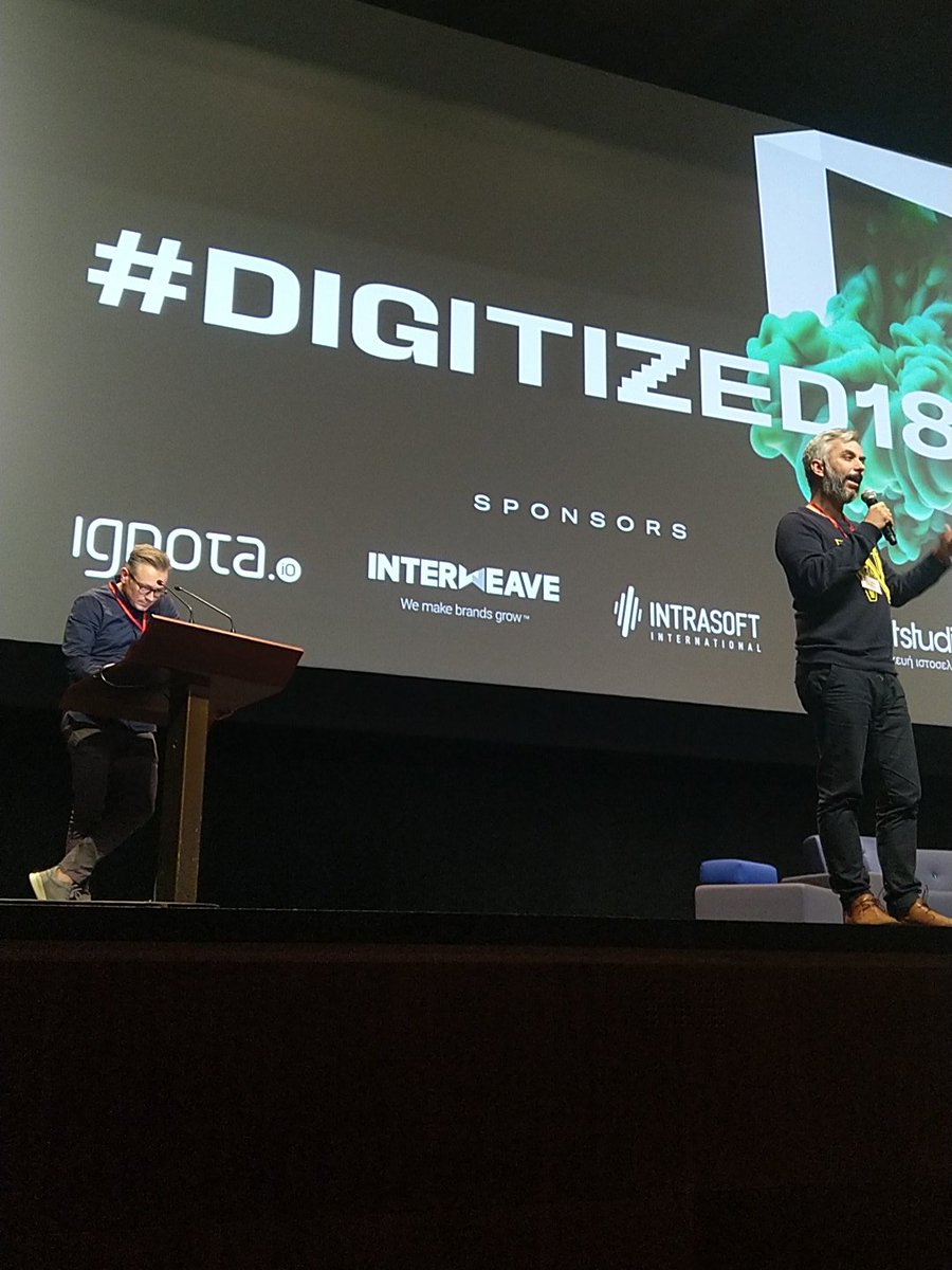 digitized's tweet photo. Thank you all for coming!!  @demetrios_f @penlix #digitized18 https://t.co/nrhIQQzVEJ