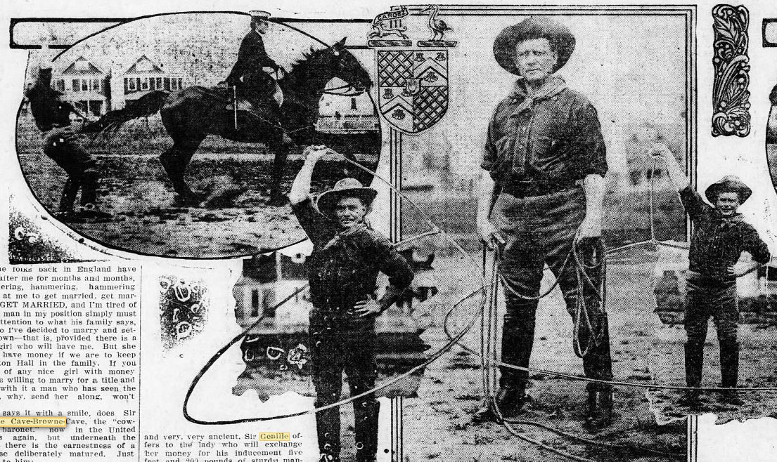 PaperPodcast's tweet image. We found him. Meet Genille Cave-Brown-Cave, the most interesting man who ever lived #trypod #podernfamily #podcast #history paperpodcast.libsyn.com/episode-40