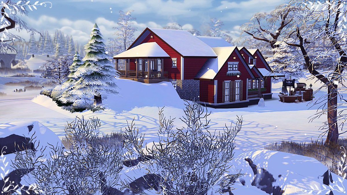 CayreesW's tweet photo. Hi there! Just shared ❄️ Winter Lake ❄️ #basegame house at #TheSims Gallery #ShowUsYourBuilds warm hugs! #cayrees link;https://t.co/ZdHXlfPqej https://t.co/RHuRHVmC6w