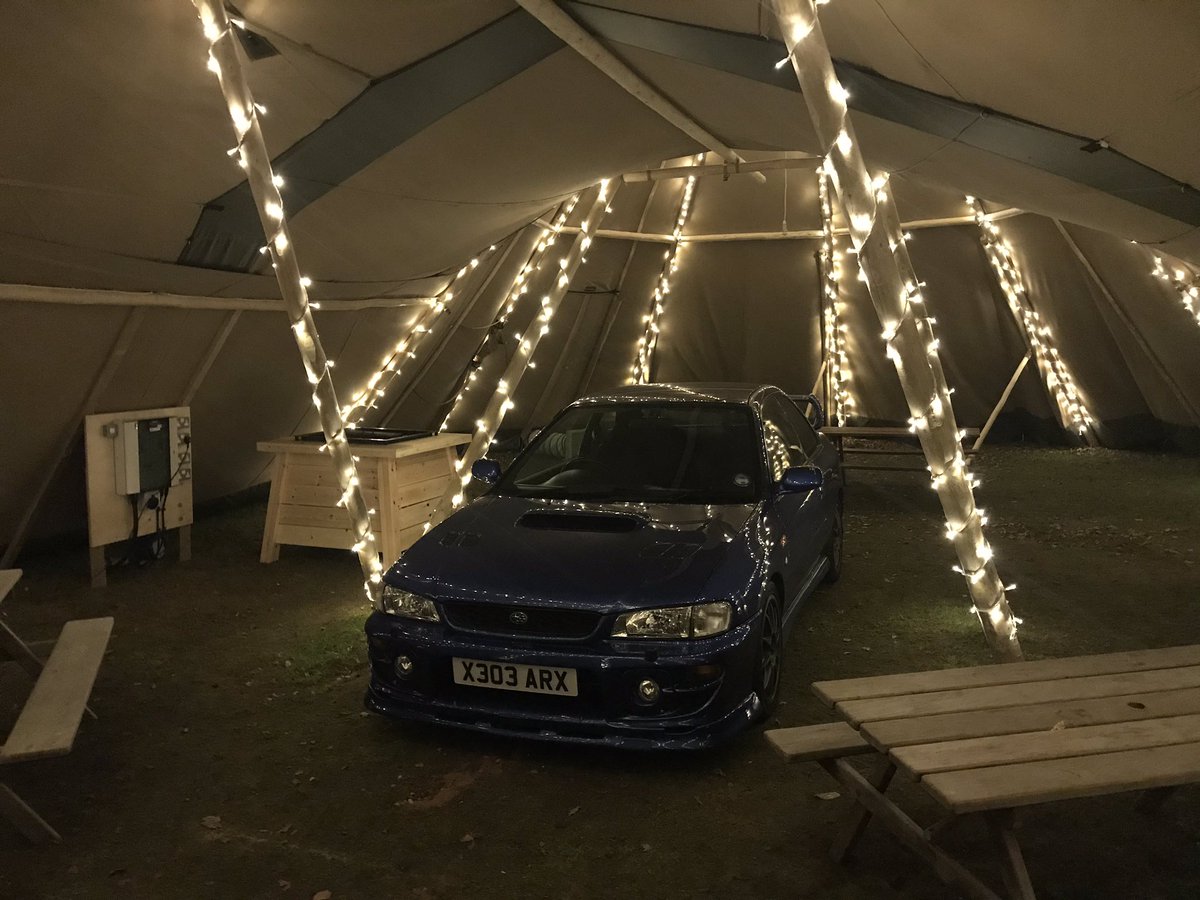 I mean, what else is a tent and a front room for? @CaffandMac #CULTOFMACHINE
