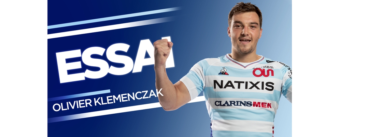 racing92's tweet photo. 76' | Racing 92 vs Grenoble | #R92FCG

Essaiiiiiii pour le Racing sous le poteaux ! Olivier Klemenczak inscrit ses premiers points sous le maillot Ciel et Blanc en conclusion d'un bel effort des avants ! 

📋Racing 22 -  23 Grenoble https://t.co/c0cmXghW1v