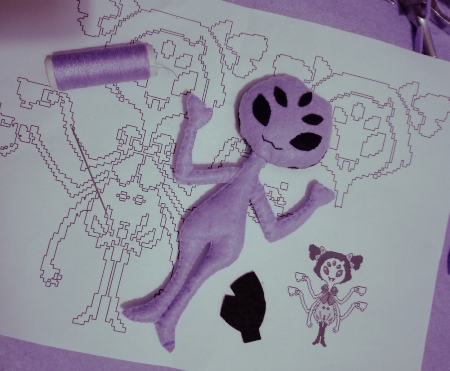 Undertale muffet plush hotsell