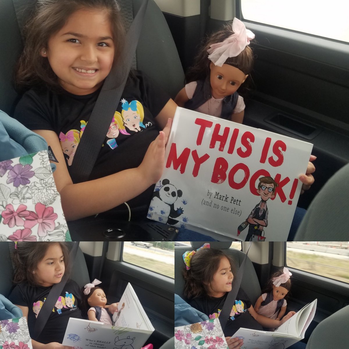 Mel_ReadingInt's tweet photo. Kid approved!! Thank you @TrinityEliteEdu and @FrancesLGarcia! Can't wait to add it to my classroom library! #TrinityEliteEdu #supportingkiddos #givethanks https://t.co/1FR2V1L87l