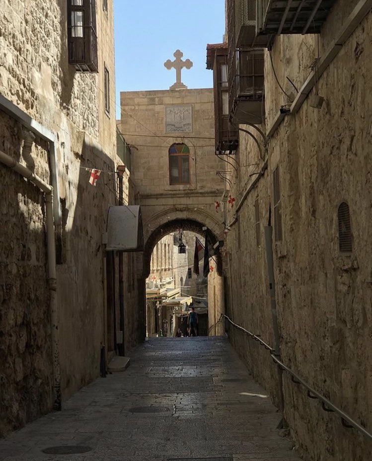 Jerusalem اورشليم القدس is the capital of Palestine and the most important city for Christians. # of Pali Christians dropped in 1948 after several Zionist bombings and ethnic cleansing and reached 25.5k in 1966, in one night during the 1967 war the number dropped to half, 12.7k.