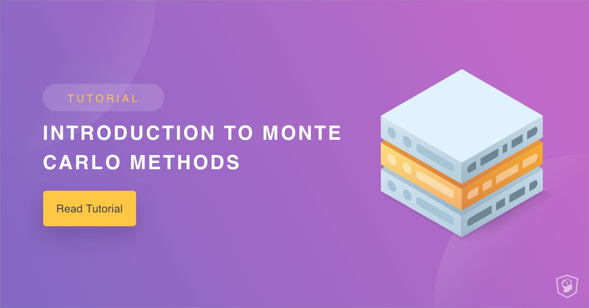 DataCamp's tweet photo. Introduction to Monte Carlo Methods! In this tutorial, the reader will learn the Monte Carlo methodology and its applications in data science, like integral approximation, and parameter estimation. https://t.co/TVOSbl5qMY https://t.co/rCQjvdjyHi