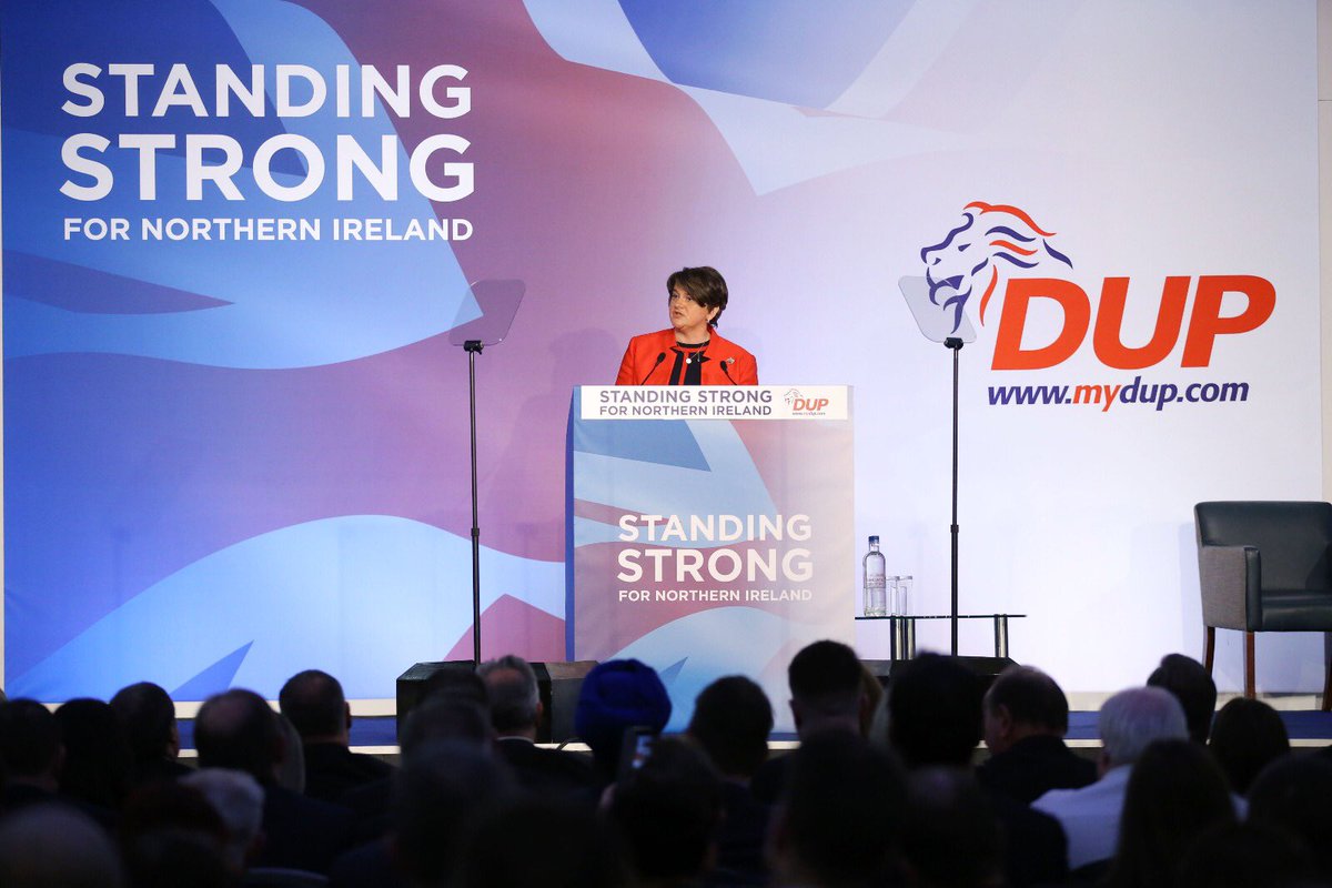 Arlene Foster DBE PC #ProudofNI. tweet media