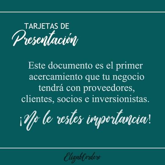 Elizabcordero's tweet photo. Muchas personas no prestan atención a la importancia de tener tarjetas de presentación. Hay que  recordar que muchas veces esta herramienta es el primer acercamiento que una empresa puede tener con posibles clientes, proveedores y hasta inversionistas.

#tarjetasdepresentacion https://t.co/o0unrEQpNM