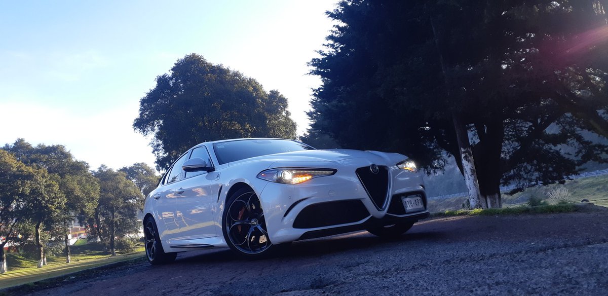 pmonroyc's tweet photo. Almuerzo de campeones, lo mejor de la cocina italiana: 505 caballos de fuerza provenientes de un poderoso motor v6 biturbo y una puesta a punto ideal para devorar caminos de montaña😎 #alfaromeo #giulia #quadrifoglio @AlfaRomeoMexico @FCAMexico https://t.co/IQrqmstfuK