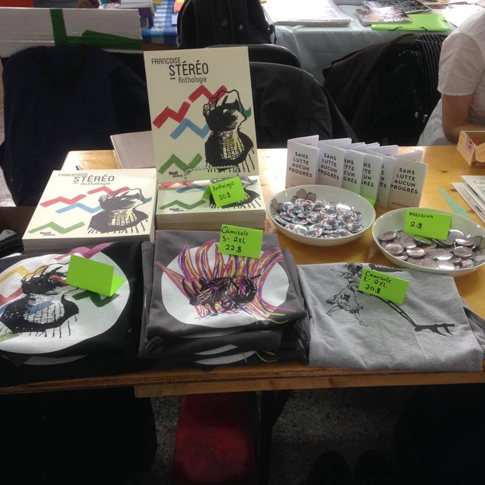 FrancoiseStereo's tweet photo. On est à Expozine tout le week-end! Passez nous voir! https://t.co/GwUQFYKvWt