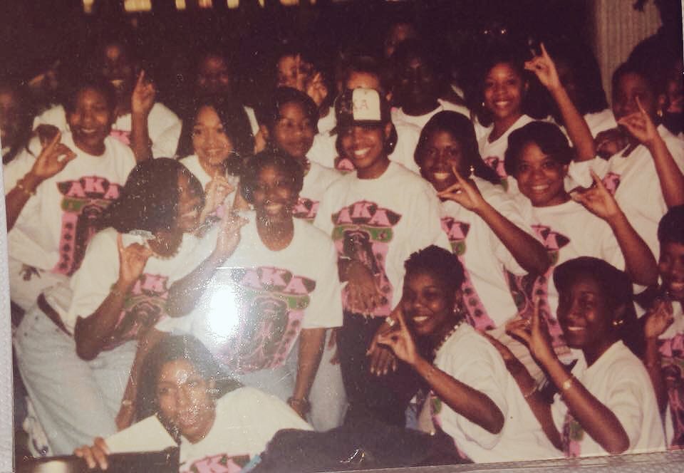 1stChAKAlate's tweet image. WOW! Today—22 years ago—this happened! Wishing all of my LadiesS a very special AKAversary! Today is forever our day!
#RIH2Sassy #GangstaPhi #Fall96
💚💕💚