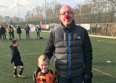 Teamgrassroots_'s tweet photo. Thoughts?

Here’s a picture of one of our players grandparents wearing a clowns nose for a full game this morning for shouting instructions to the players and not leaving it to the coaches. Roach orange U7s https://t.co/Hj2DTVEBdP