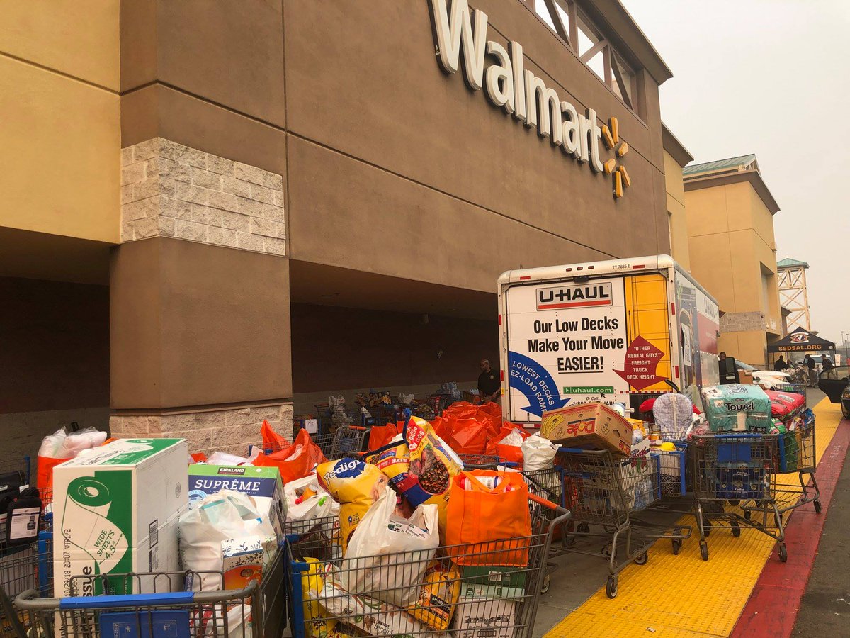sacsheriff's tweet image. Thank you, Sacramento community members, for stopping by our fire drive &amp;amp; donating many needed items for the people affected by the Camp Fire. As a result of your amazing generosity, our department was able to deliver large trucks full of new supplies to Paradise area locations.