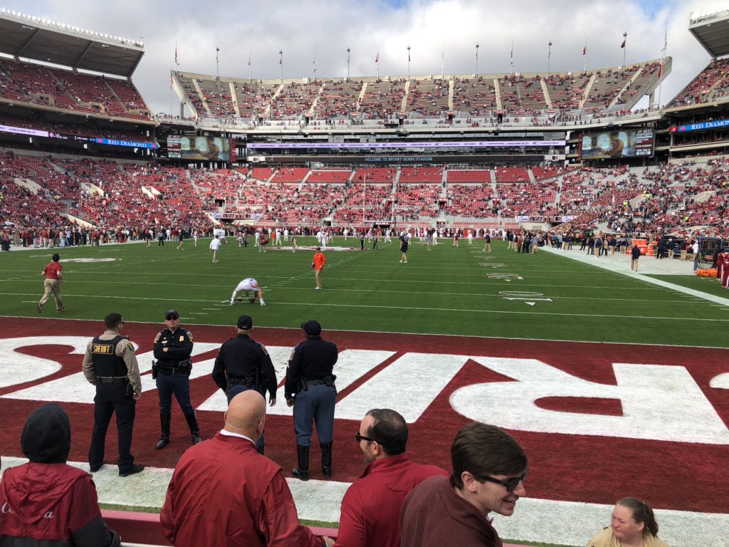 Coach_Bearden's tweet photo. Iron Bowl 2018. ROLL TIDE!!! https://t.co/6WPCuGjIjg
