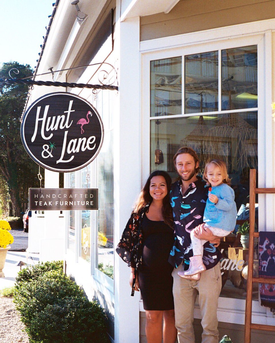 Today is #SmallBizSat and my brother's business Hunt &amp; Lane is my #ShopSmall spot. Him and his lovely wife source the coolest furniture and decor from their native island in Indonesia. <a href="/AmericanExpress/">American Express</a> #AmexAmbassador #AmexLife