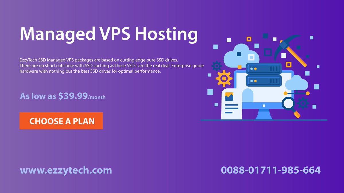 vernalweb's tweet image. Managed VPS Hosting Crafted with Excellence
 ezzytech.com/managed-vps
 #ManagedVPS #EzzyTech