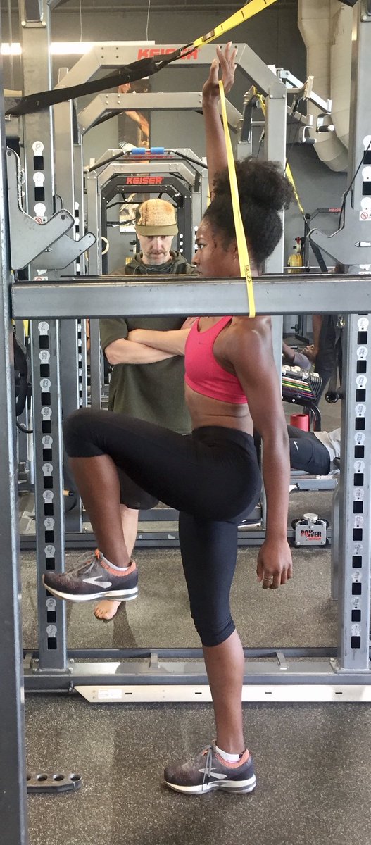 Another hard day in the weight room for me. #grinding <a href="/ALTIS/">ALTIS</a> <a href="/astridnyame/">Astrid Nyame</a>