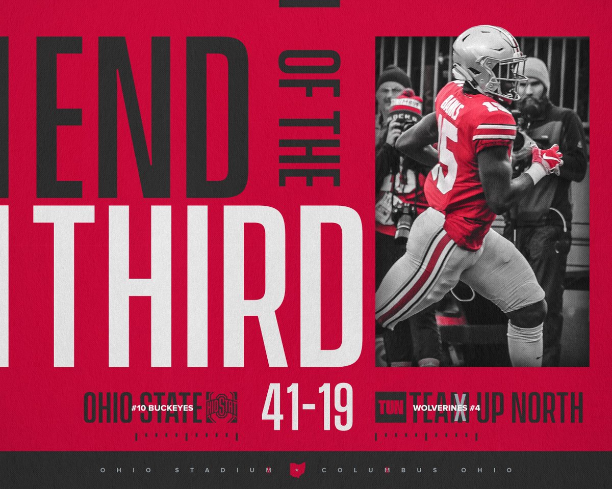 OhioStateFB's tweet image. The good guys are still up.
One ❌ore to go.

#GoBucks #BeatTTUN