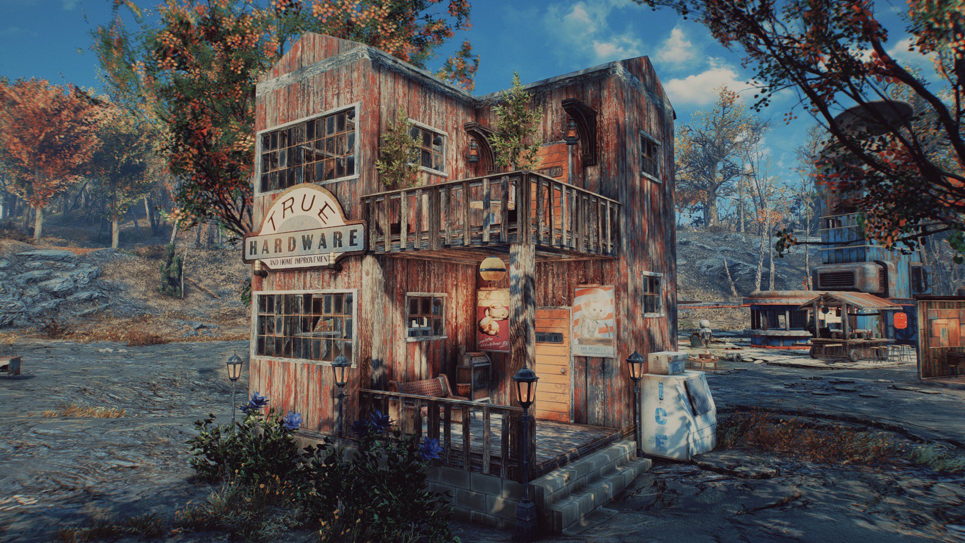 ピピ Fo4 Fallout76で共同建築で建てた家をfo4で再現してみた Fallout4