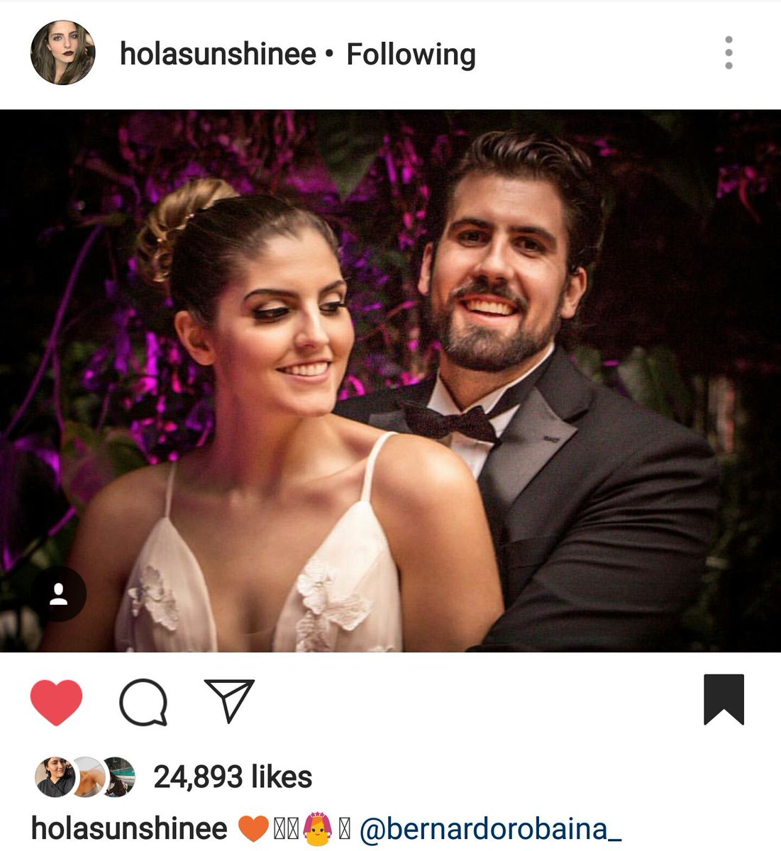 ElianaVerdugo's tweet photo. QUE BONITO ES EL AMOR 😍
Después de las 1000 instastories que subió Marisol de su boda y después de los mil preparativos hasta yo estoy emcionadísima por su boda y su día. 
#letthesunbernforever #sunbern Los amo @HolaSunshinee https://t.co/wx0z0sGjkY