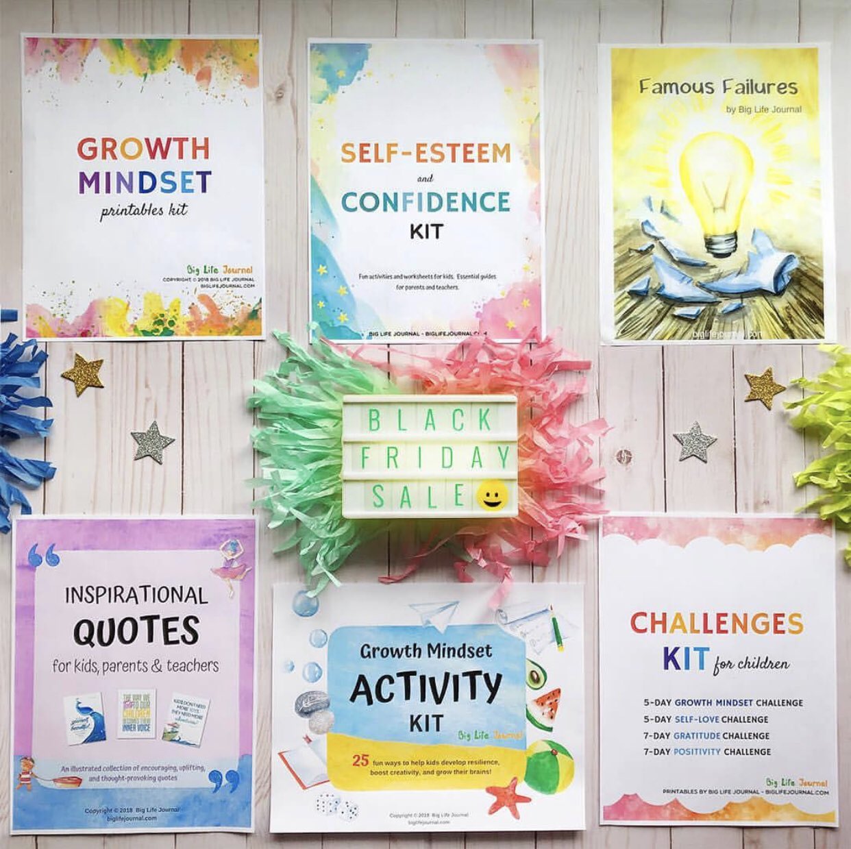 Big Life Journal — Growth Mindset Parenting on Twitter: "Have you shopped  our #BlackFriday2018 sale? 40% off select printable kits plus free gift  with purchase! Don't miss out on these amazing #GrowthMindset #
