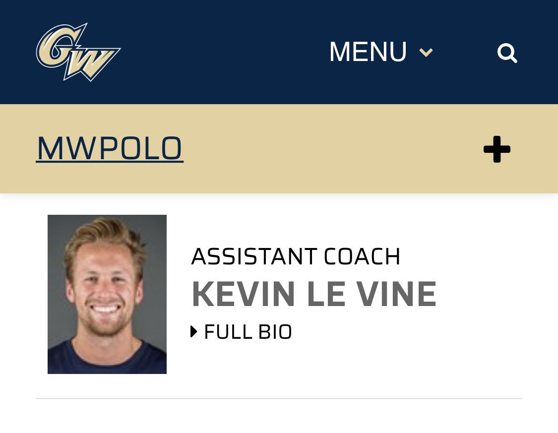 Congratulations Kevin and @GW_WaterPolo advancing in @NCAA_Water_Polo Tournament with an overtime thriller vs @Pwaterpolo ... @CalWaterPolo Coaching 🌲 continues to grow. Next up @ArroyoGavin and @LBSUWaterPolo in a couple hours vs @SagehensPolo