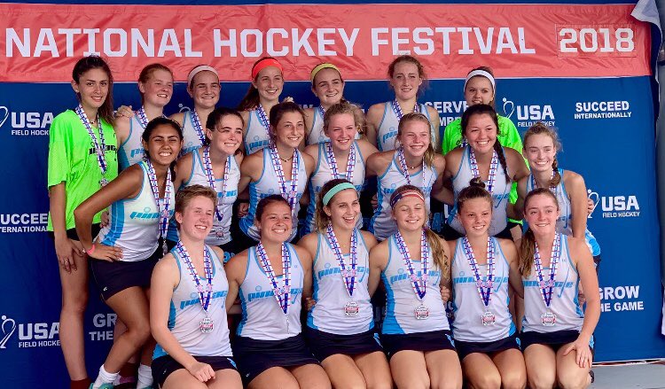 Congratulations to these @mhsfha athletes who competed at The National Hockey Festival in Florida! Both of these teams took 1st place in their pool! Way to represent Michigan ladies!! <a href="/MiGirlsSports/">Michigan Girls Sports Report</a> <a href="/maxfieldhockey/">MAX Field Hockey</a> <a href="/USAFieldHockey/">USA Field Hockey</a>