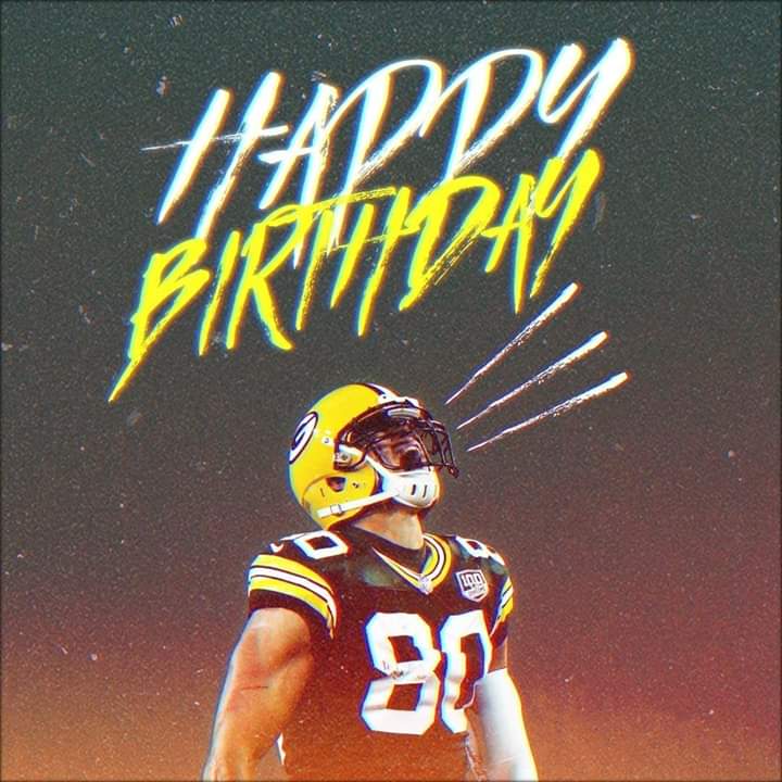 HAPPY BIRTHDAY to 5x Pro Bowl Green Bay Packers TE Jimmy Graham! 