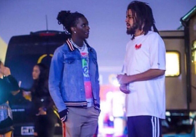 DailyRapFacts's tweet photo. J. Cole &amp; Young Thug have new music on the way together https://t.co/t9jrVP3bH6