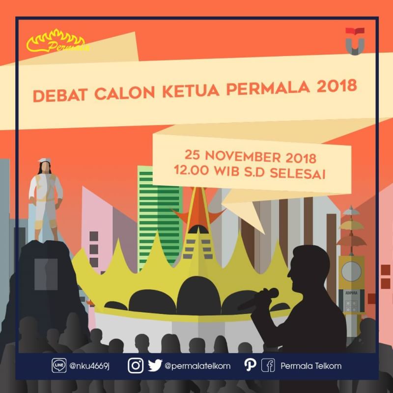 PermalaTelkom's tweet photo. [INFORMASI DEBAT CALON KETUA]

Tabikpun, Yay Atu!🙏🙏

Kami informasi kan bahwa akan di adakan debat calon ketua Permala periode 2018/2019, yang dilaksanakan pada;

Hari, tanggal : Minggu, 25 November 2018
Jam : 12.00 WIB s.d selesai
Tempat : Gedung Dekanat Lt. 3 https://t.co/IYDRfmB4oI