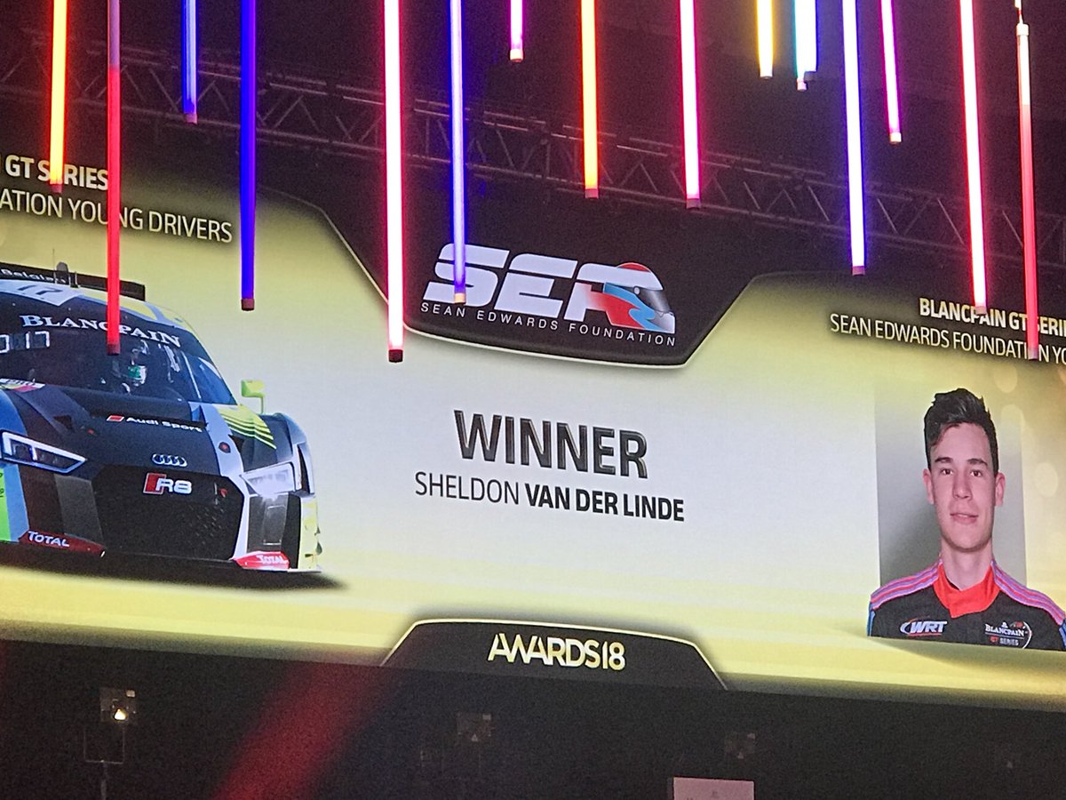 GTWorldChEu's tweet photo. And the winner is...
#seanedwardsfoundation #winner #congratulations #seanedwards #2018youndriversaward https://t.co/vEgv5CeJJ8