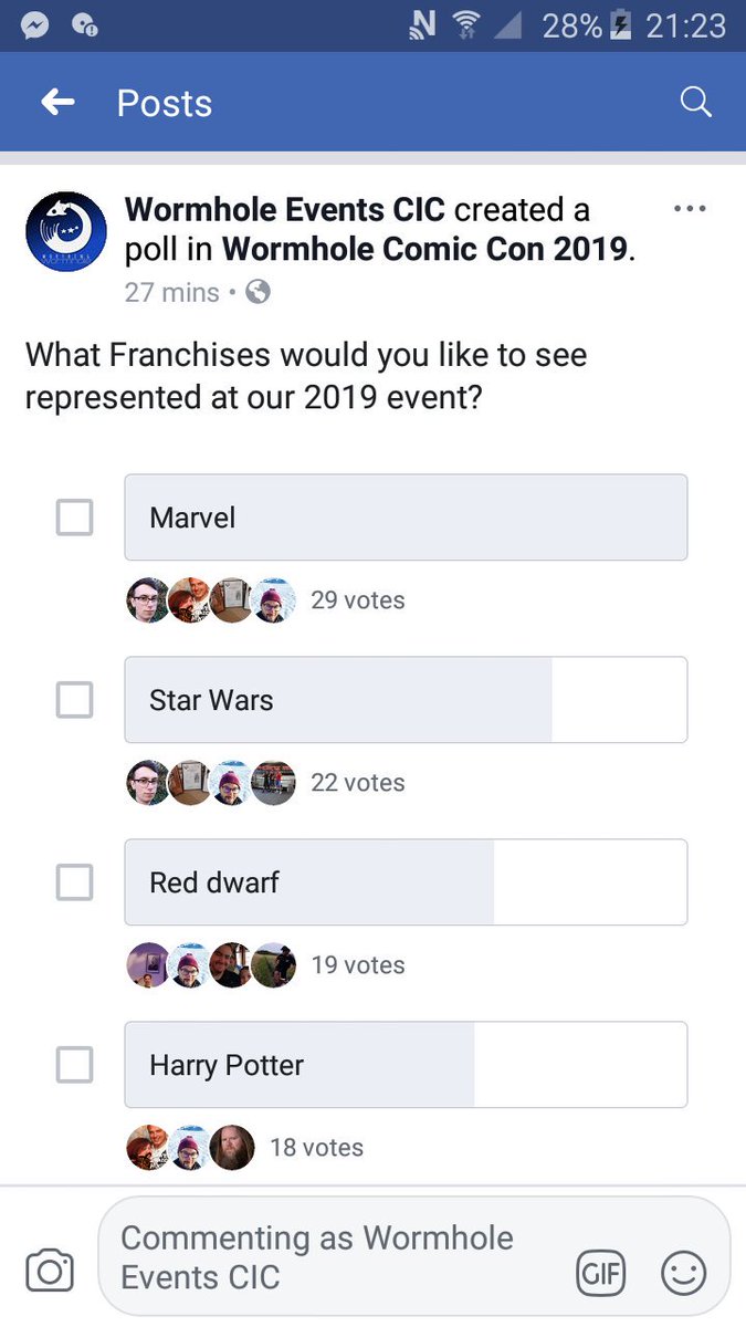 WrthingWormhole's tweet photo. over on our Facebook we are asking what franchises you want at #Worthingwormhole 2019! what would our tweeters want to see invade #worthing next year? https://t.co/rYF7FWG1kh