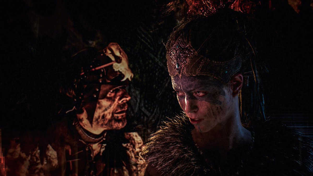 BadGamerElite's tweet photo. Ran into an old friend today. I’m taking this game super slow. I went into this not quite knowing what to expect and that’s how I’m playing it...cautiously. #Hellblade #senuassacrifice #senua #Gametography #GametographyWeekly #virtualphotography #VGPUnite https://t.co/KtwDgVIwTJ