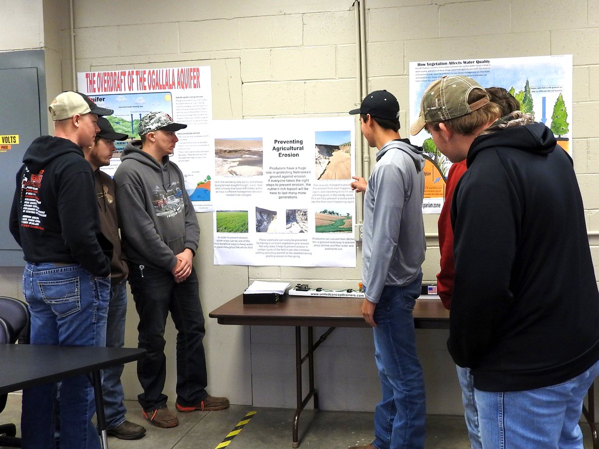 northeastedu's tweet image. Ag classroom assignment based on real life farm issues

Jacob Sprunk, of #Columbus, a student in the #WaterResources class at Northeast  is using a situation on his family farm to help teach other students about soil and water conservation. Read more: northeast.edu/News/Article.a…
