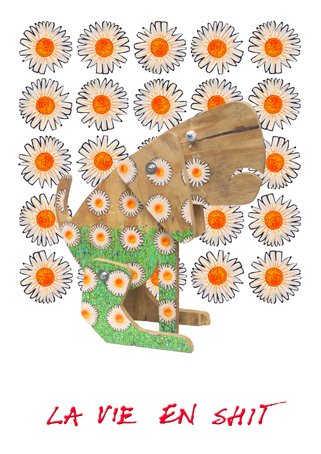 portraitsof's tweet image. La vie en shit: Shit# Prints on canvas now aviable @ the ShitFactory